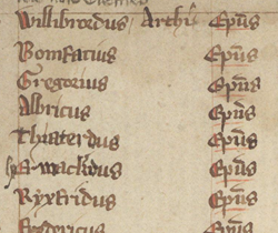 Catalogus Episcoporum